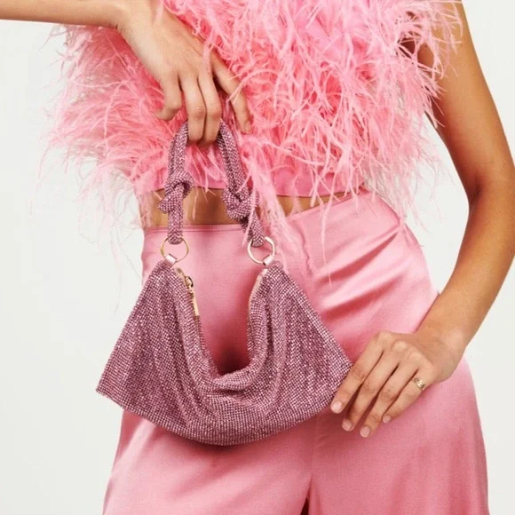 Cult Gaia Hera Nano shoulder shell pink - Picture 2 of 5